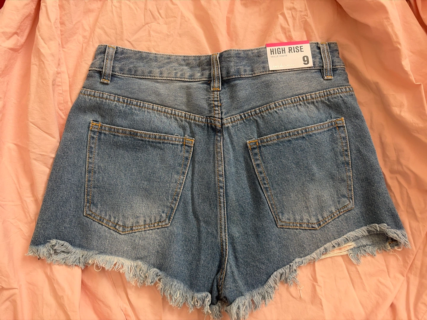 Urban Planet Ripped Blue Jean Shorts - photo 2