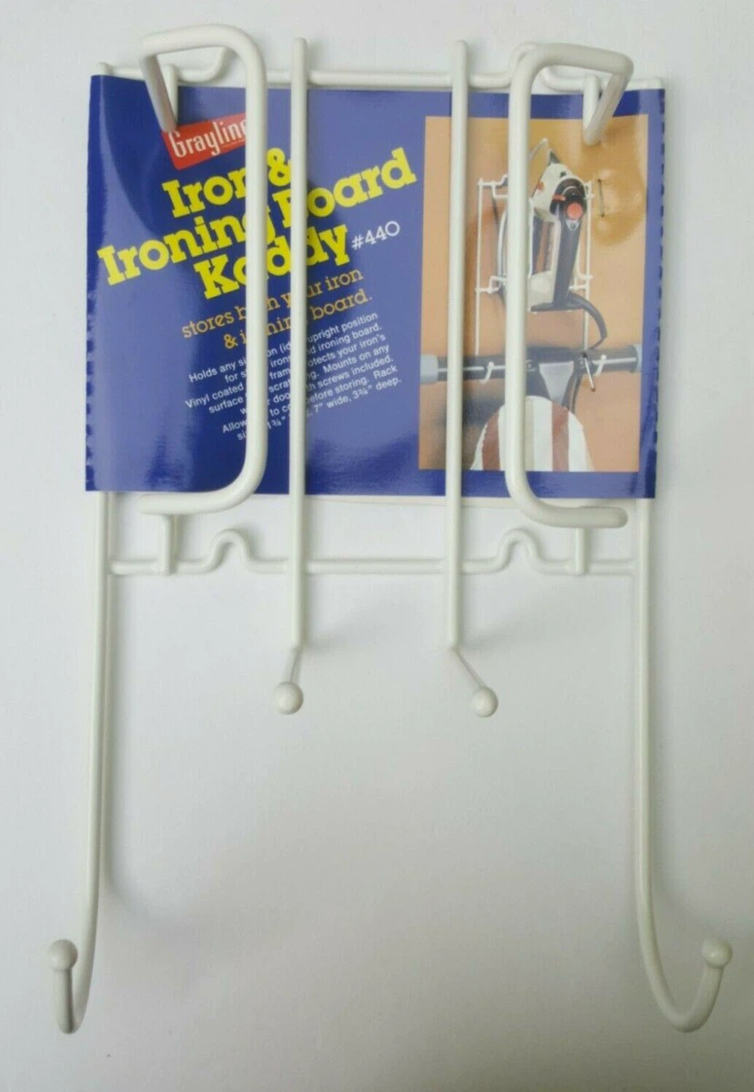 Home Store LW Ironing Mate Wall Mount Iron and Board Holder