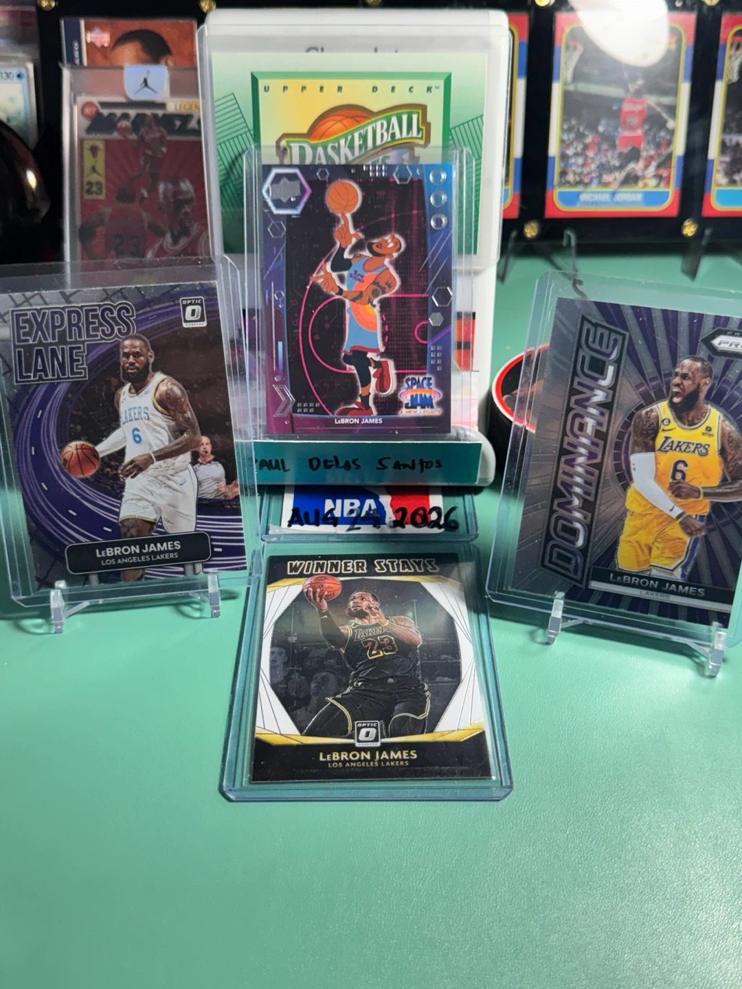 LeBron James 2020-21 Panini Prizm Dominance Basketball Card