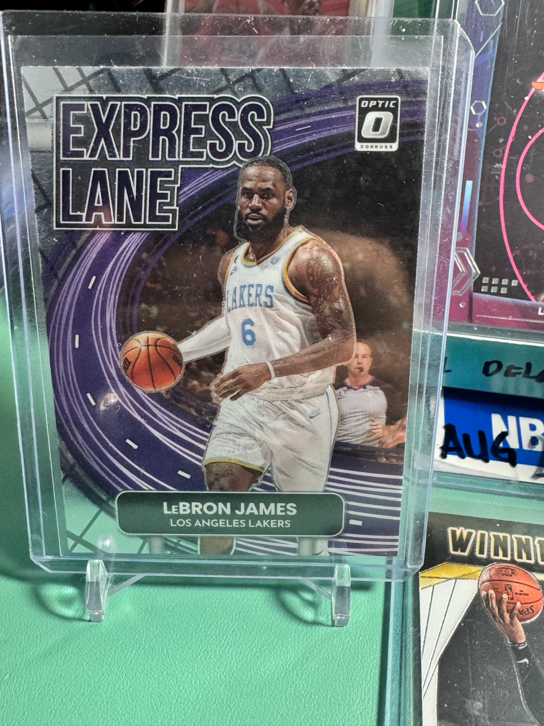 LeBron James 2020-21 Panini Prizm Dominance Basketball Card - photo 3