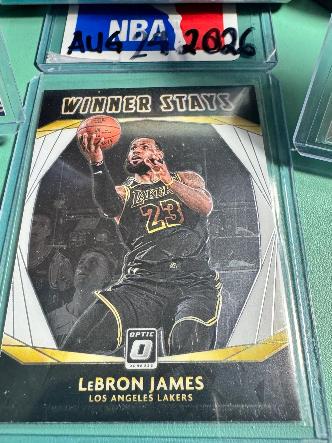 LeBron James 2020-21 Panini Prizm Dominance Basketball Card - photo 4