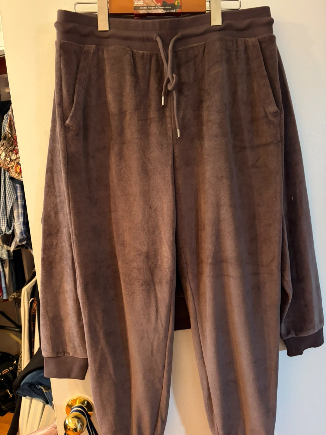 Velour Jogger Set