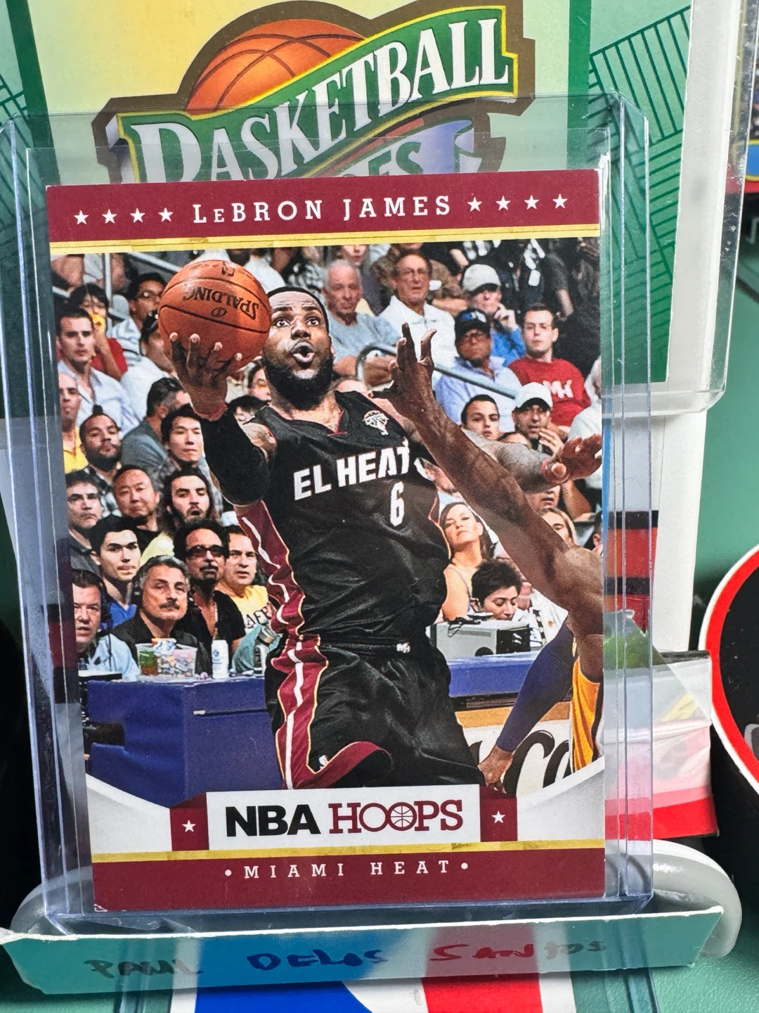 LeBron James NBA Hoops Miami Heat Basketball Card
