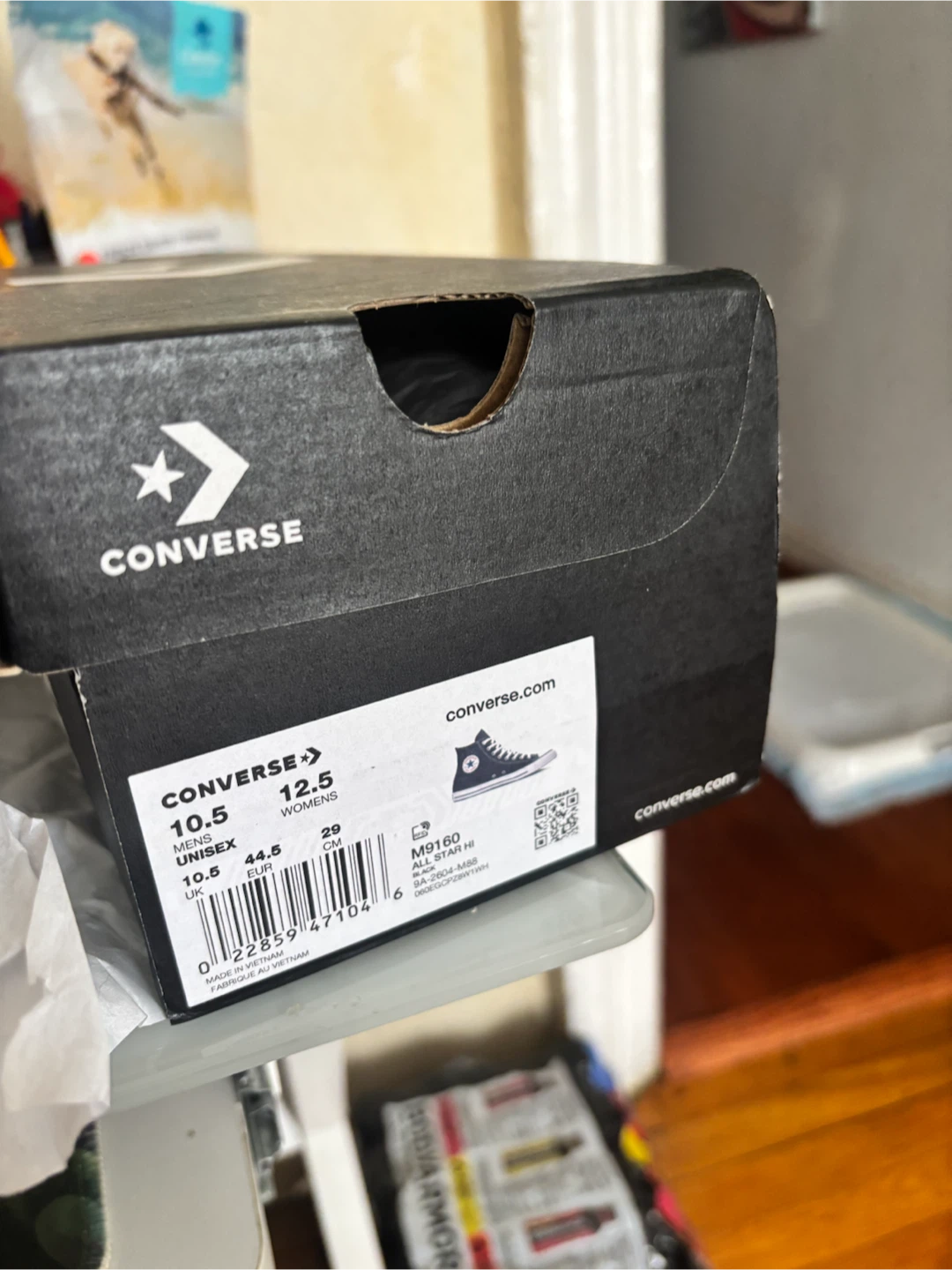 Converse Chuck Taylor All Star High Top Sneakers Black - photo 5