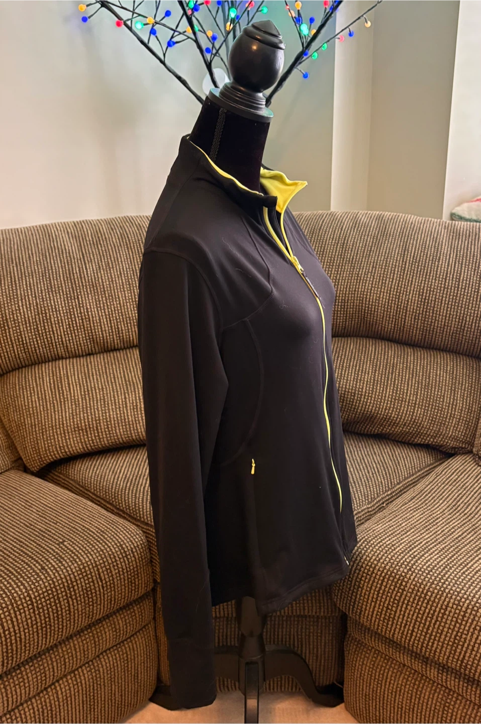 ✨✨HBC Sport Black & Green Full Zip Jacket - photo 3