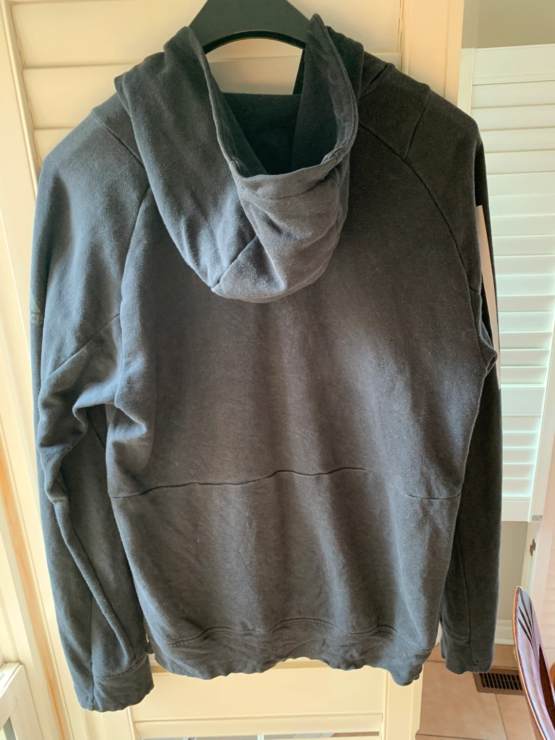 Men 3-Stripes Adidas Hooded Pullover Sweater - photo 4