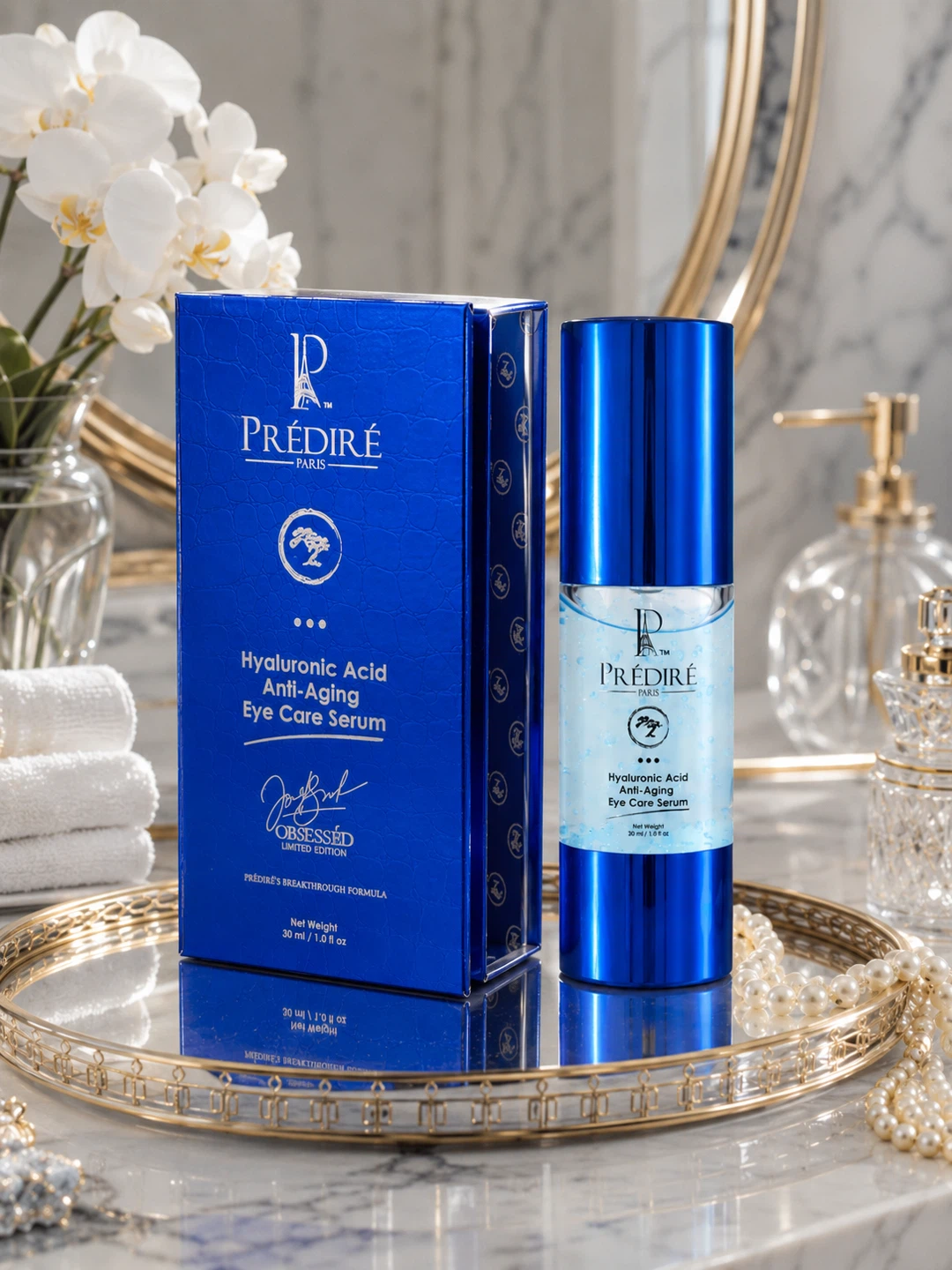 Prédiré Paris Hyaluronic Acid Anti-Aging Eye Care Serum 30ml - photo 3