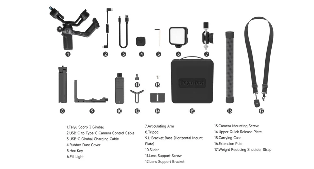 Feiyu SCORP 3 Gimbal