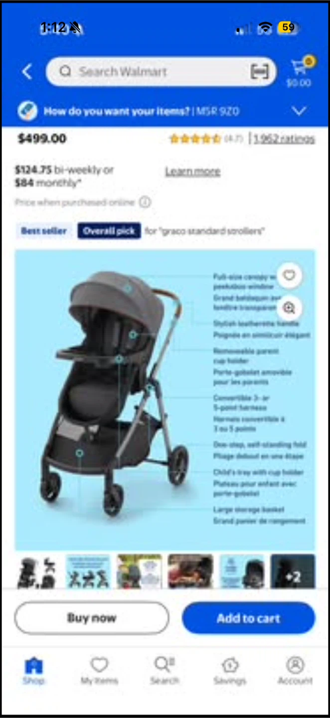 Graco Stroller