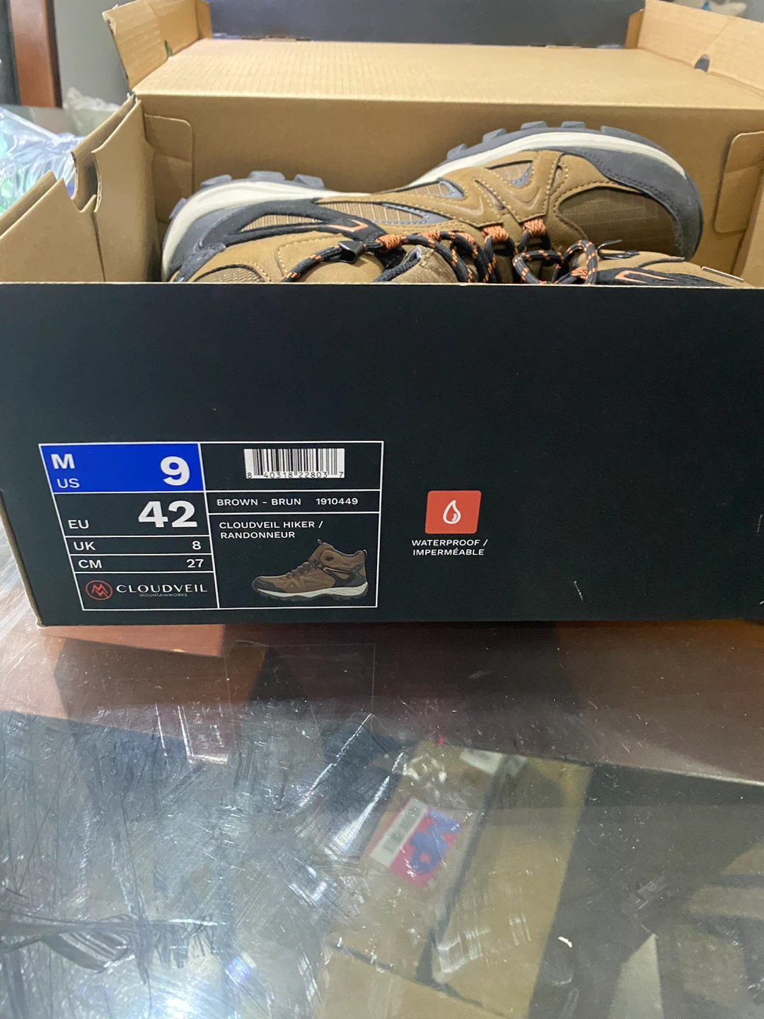 Cloudveil Men's Hiking Boots - Size 9