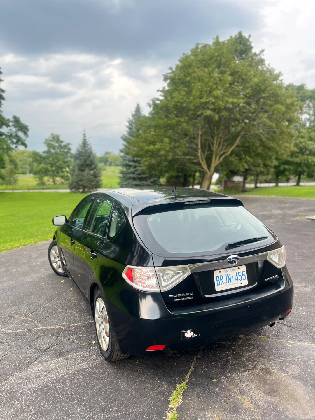2010 Black Subaru Impreza Hatchback - photo 2