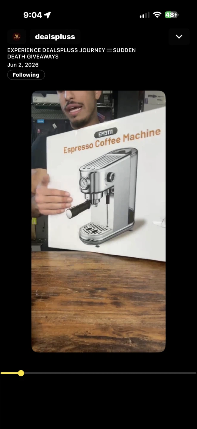 Espresso Coffee Machine