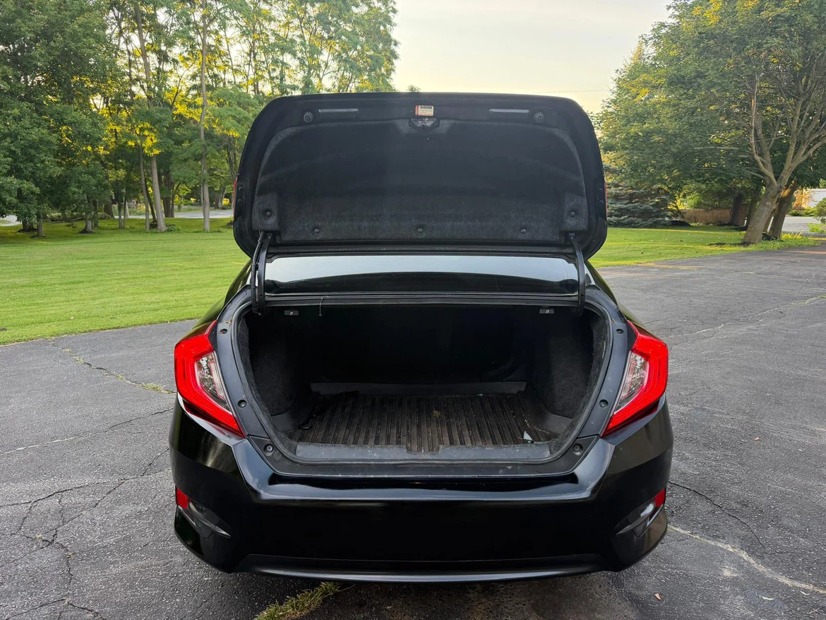2018 Black Honda Civic Sedan- Manual Transmission - photo 4
