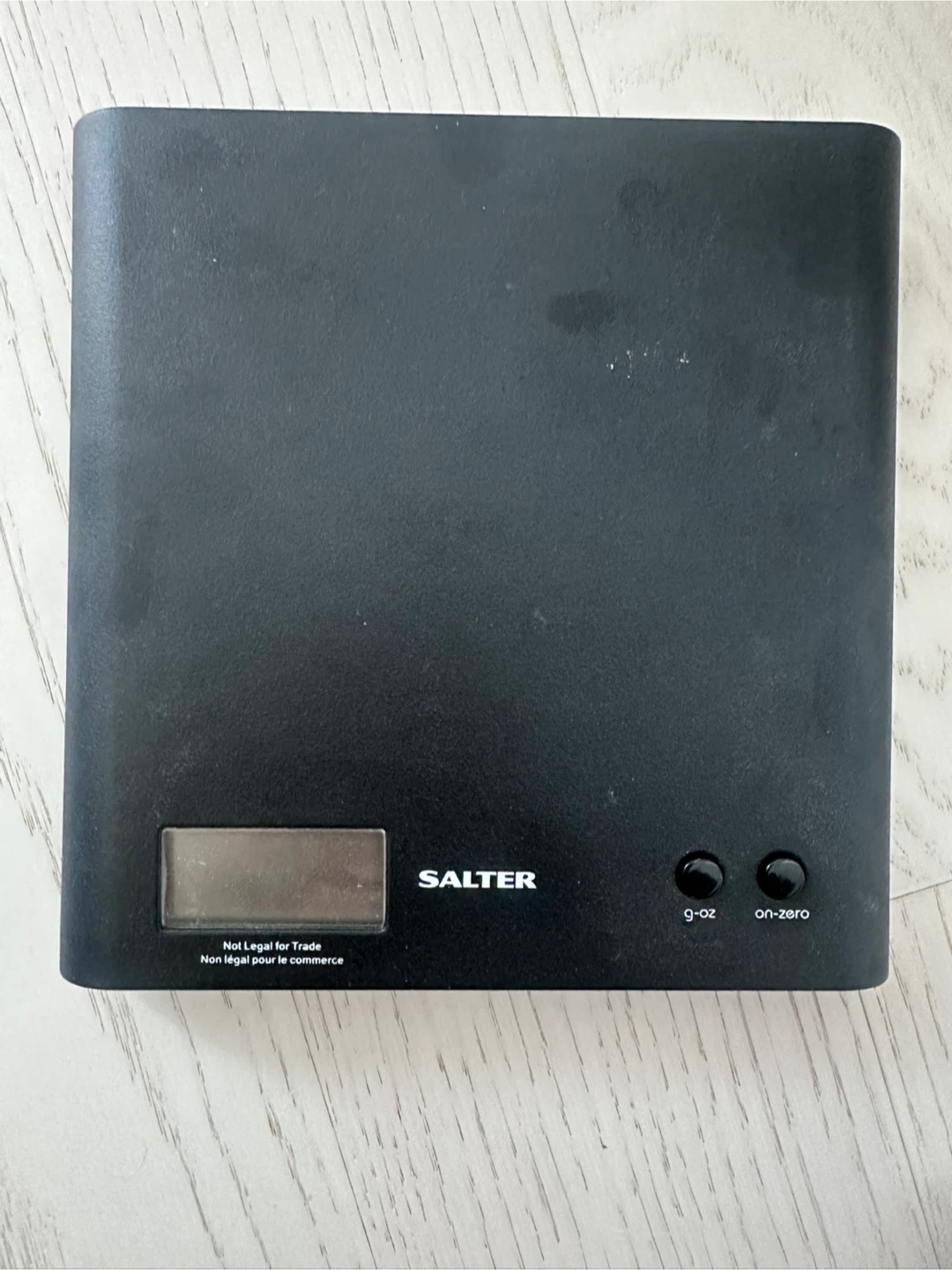 Salter Black Digital Kitchen Scale