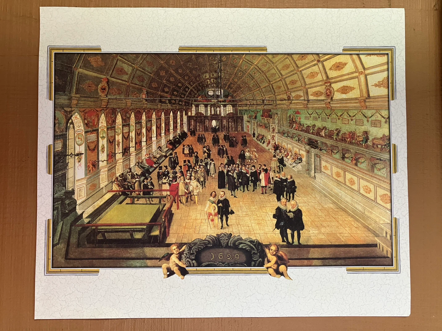 Historical Scene Print "1629"