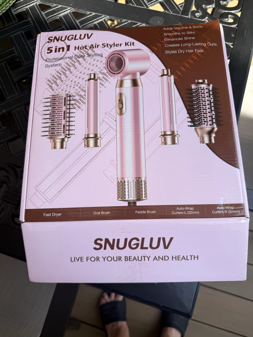 SNUGLUV 5-in-1 Hot Air Styler Kit - photo 2