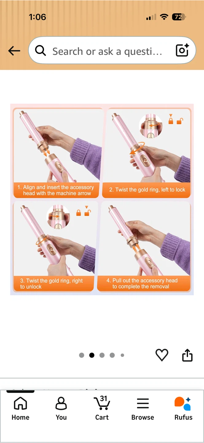 SNUGLUV 5-in-1 Hot Air Styler Kit - photo 4