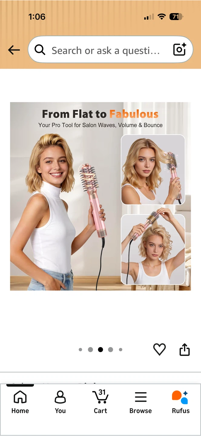 SNUGLUV 5-in-1 Hot Air Styler Kit - photo 5