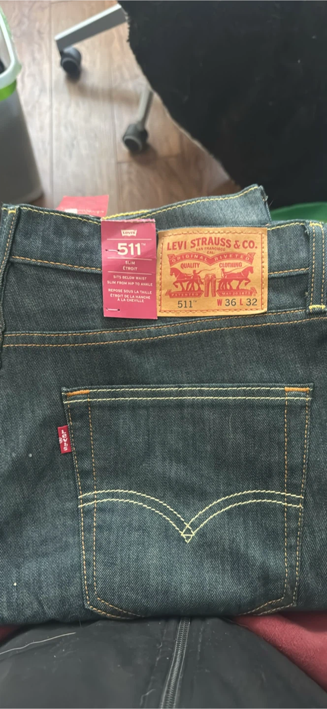 Levi's 511 Slim Fit Jeans W 36 L 32