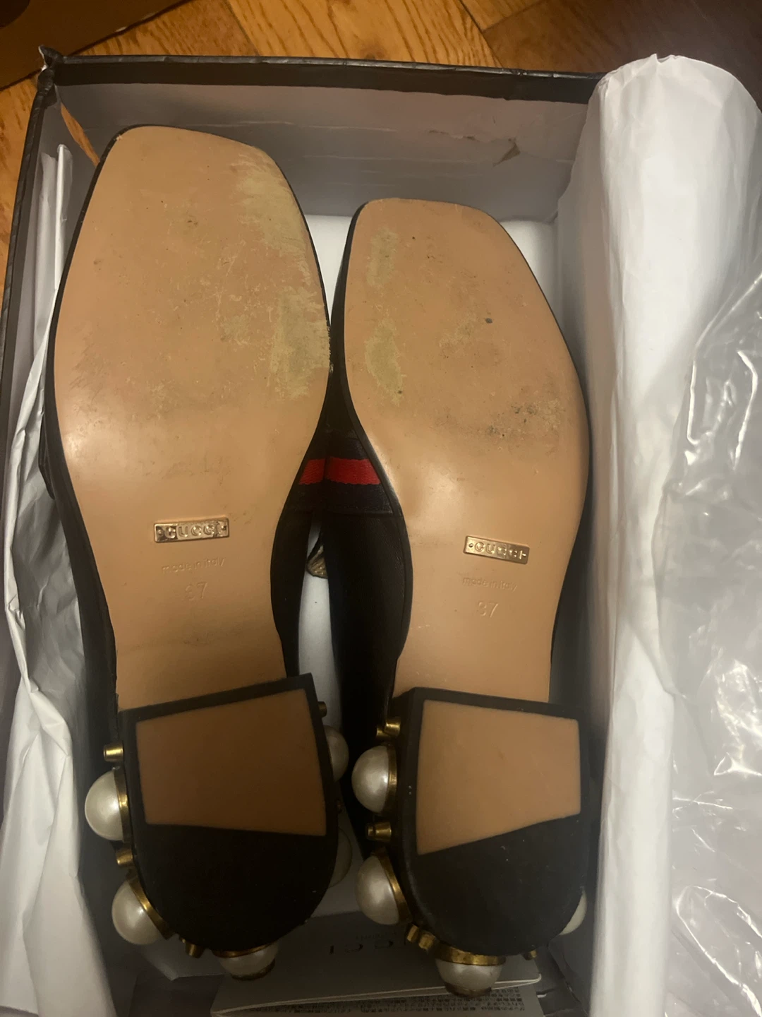 Gucci Black Lady Shoes Size 37 - photo 2