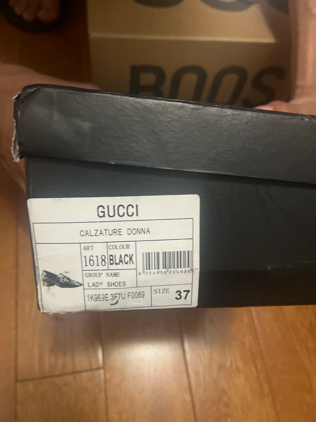 Gucci Black Lady Shoes Size 37 - photo 3