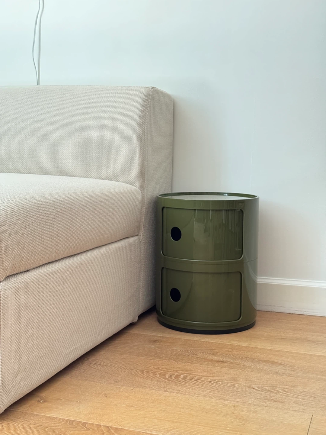 Kartell Componibili Storage Unit - Olive Green