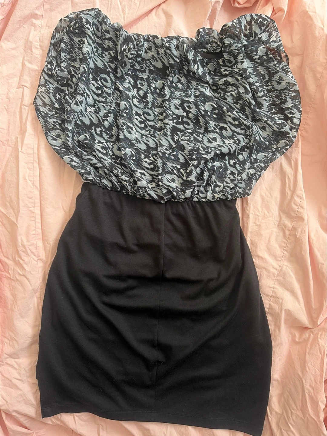 Enfocus Studio Black and Grey Dress - photo 2