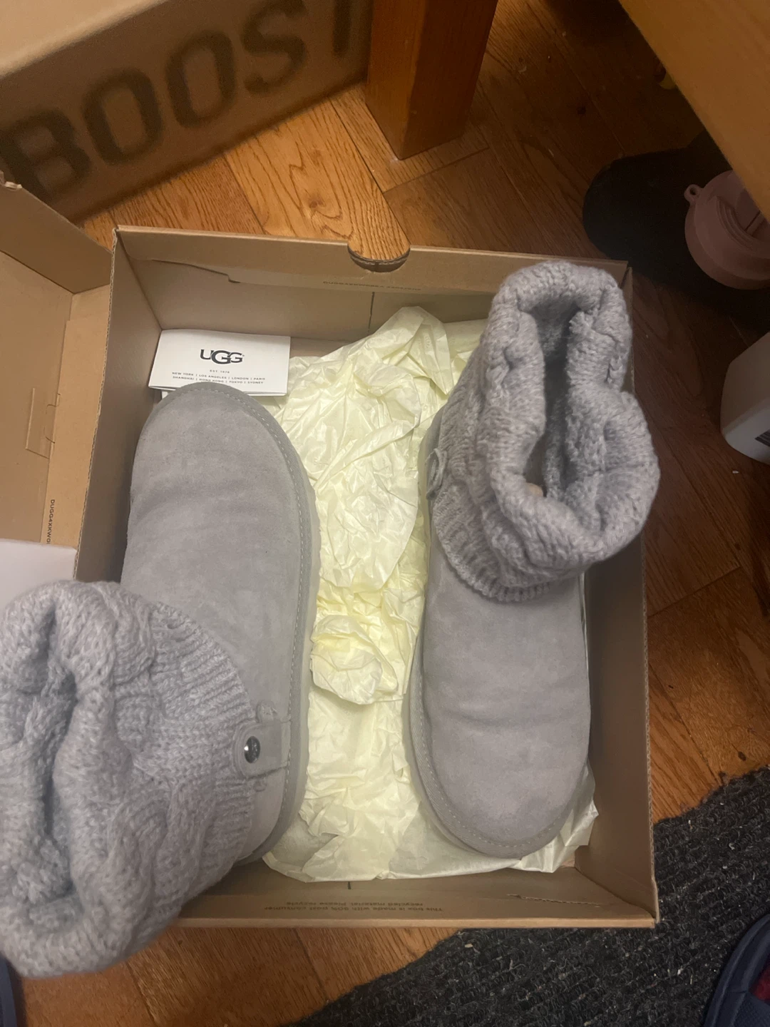 UGG Boots - Grey - Size 7