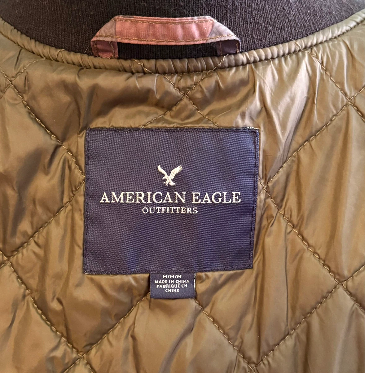 ✨✨American Eagle Outfitters Camo Bomber Jacket - photo 5