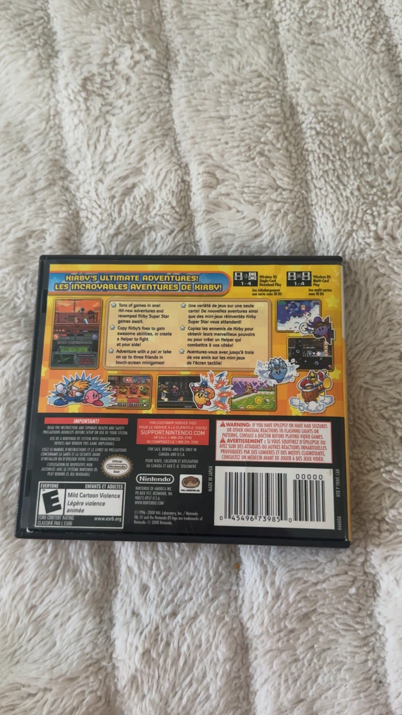 Kirby Super Star Ultra for the Nintendo DS - photo 2