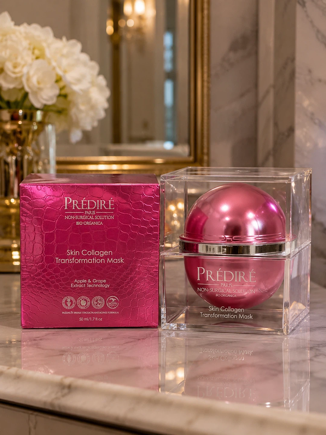 Prédiré Paris Skin Collagen Transformation Mask Apple & Grape