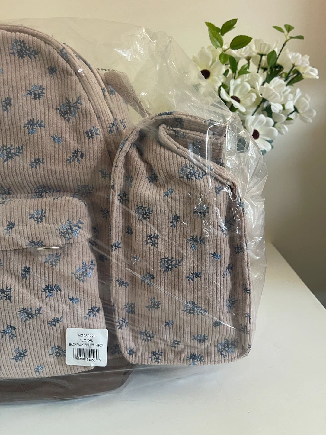 Floral Backpack with Lunchbox - photo 2
