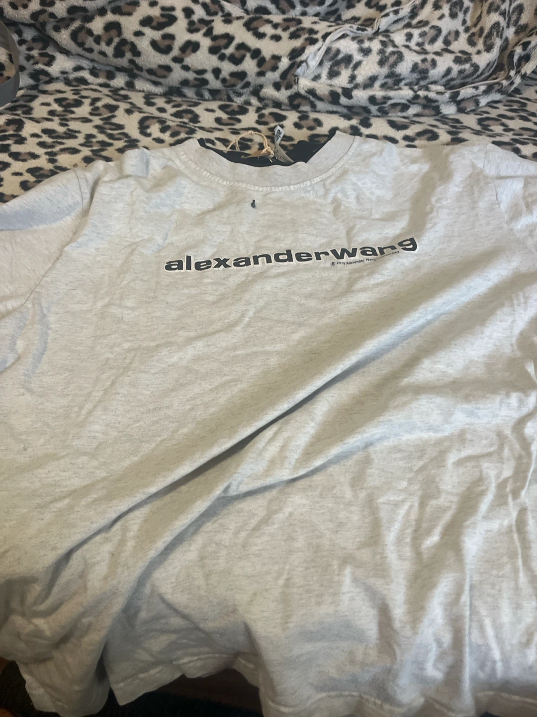 Alexander Wang Grey T-Shirt