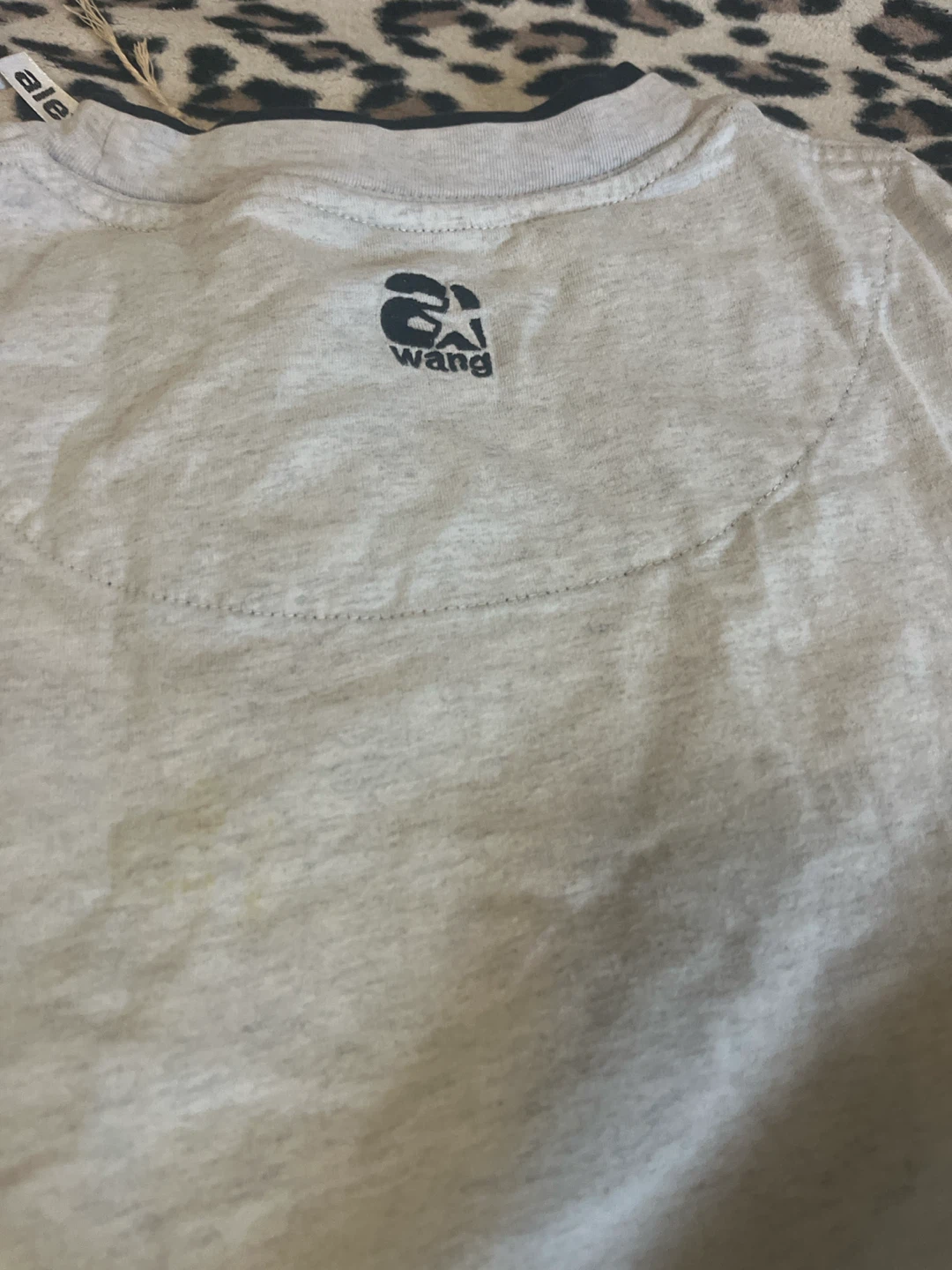 Alexander Wang Grey T-Shirt - photo 2