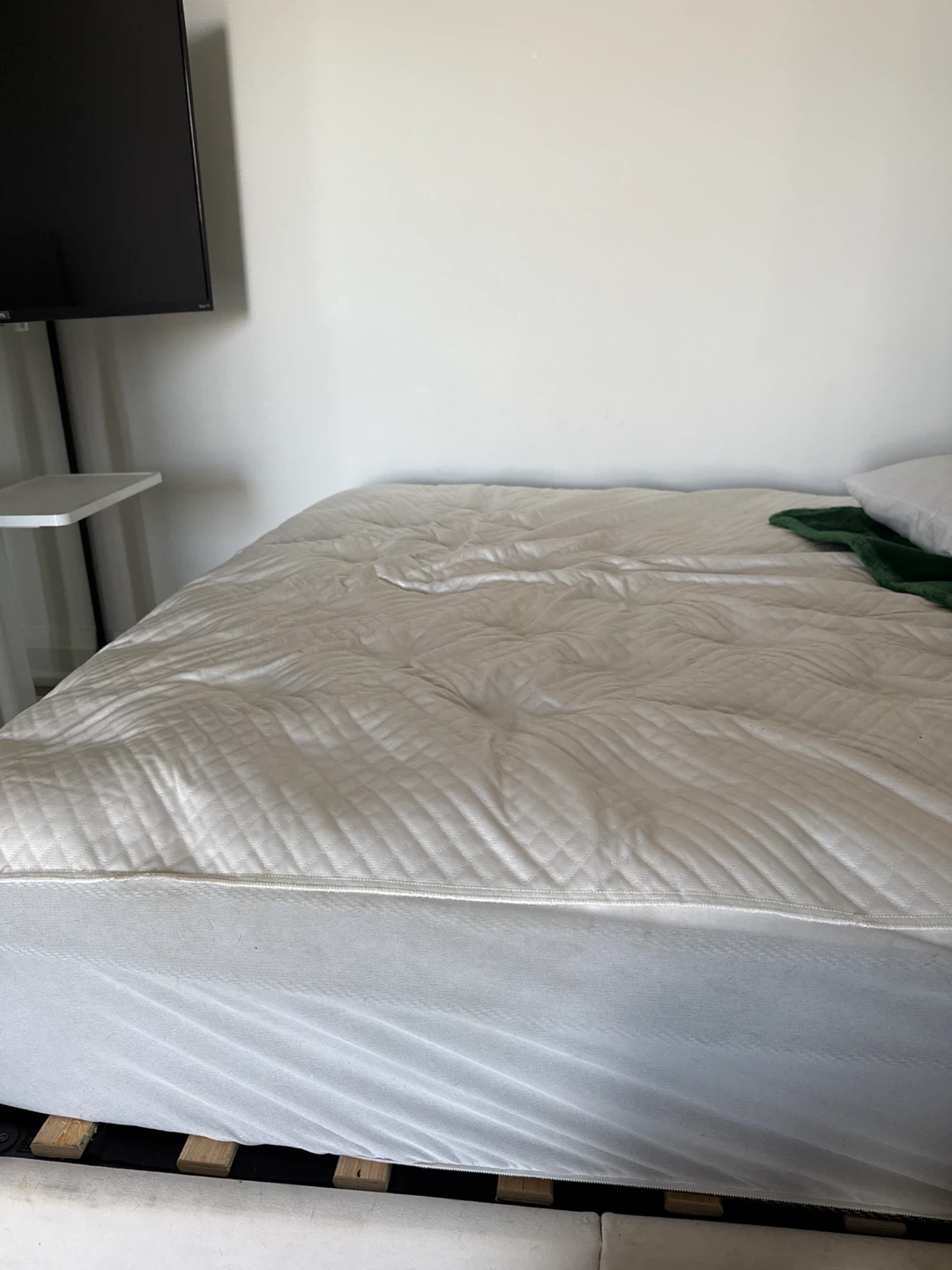 Double bed w/ mattress protector  moving sale!! - photo 2