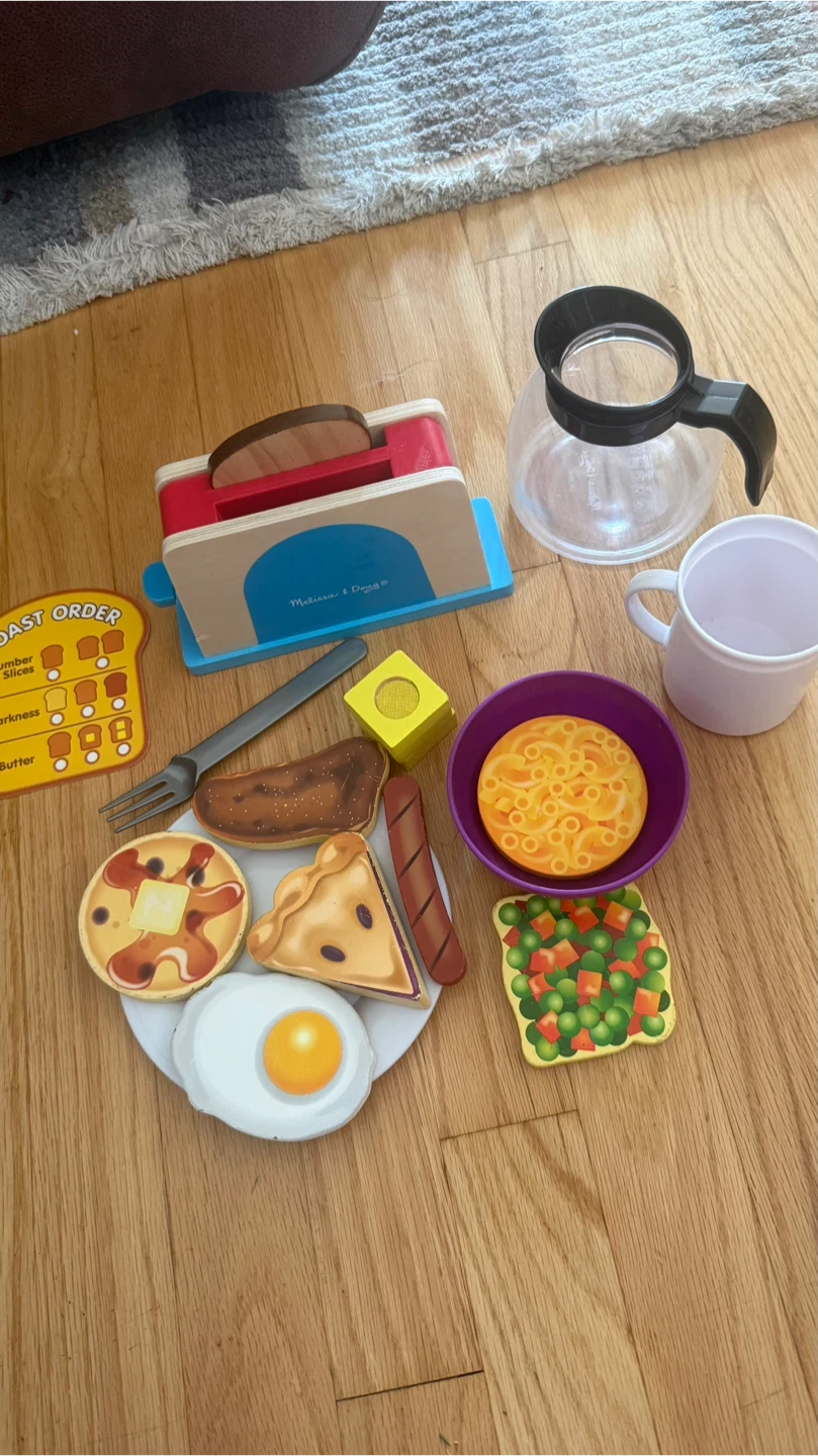 Melissa & Doug Wooden Breakfast Set