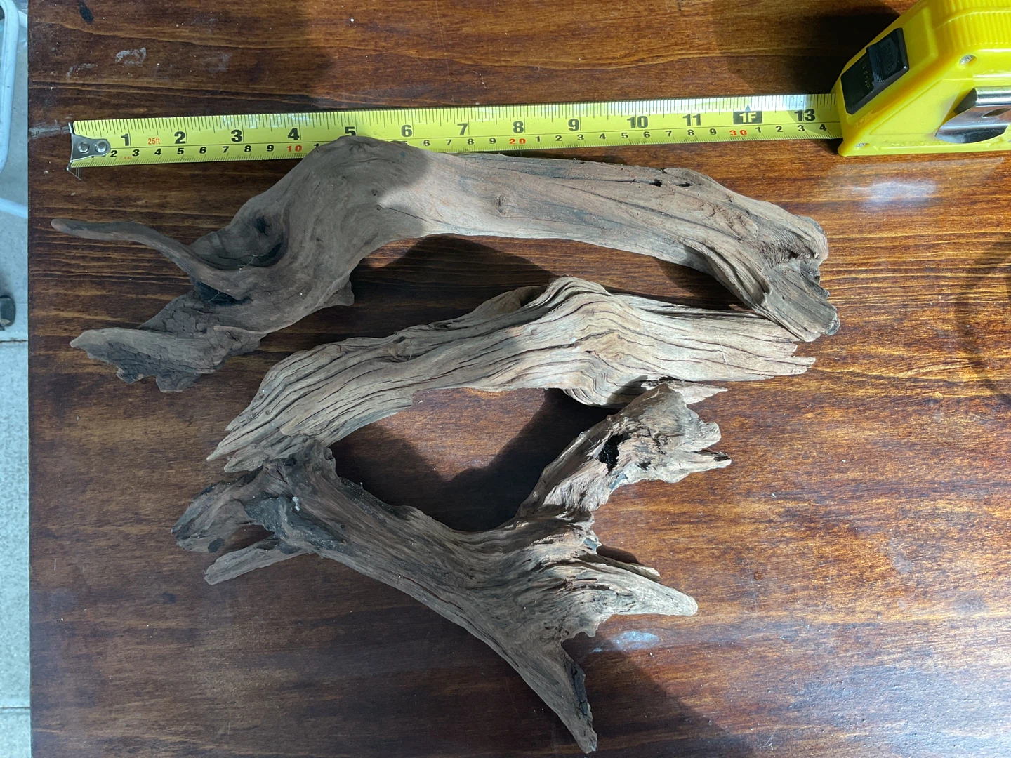 Natural Driftwood Pieces 3 pcs