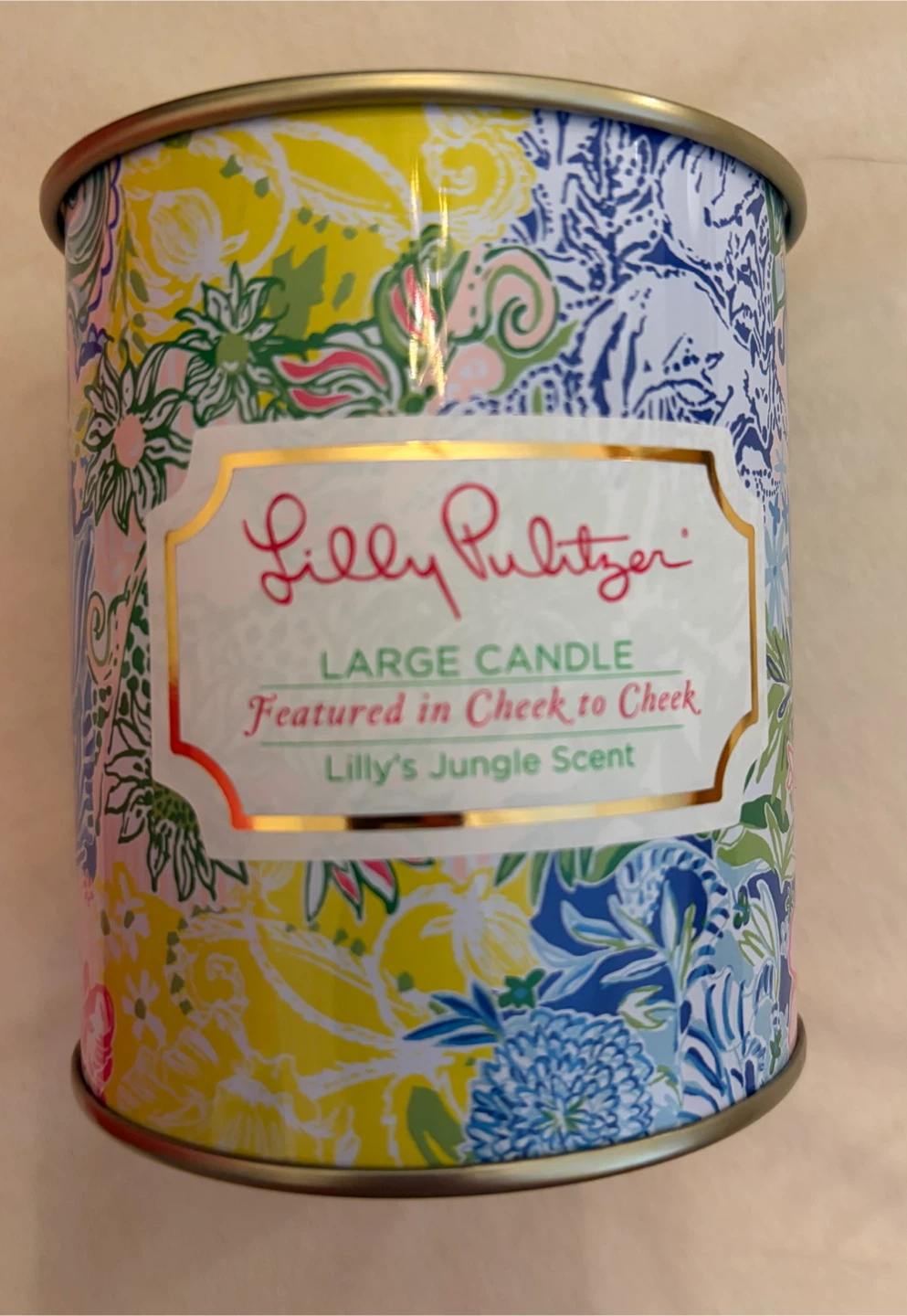 Lilly Pulitzer Large Candle - Lilly's Jungle Scent