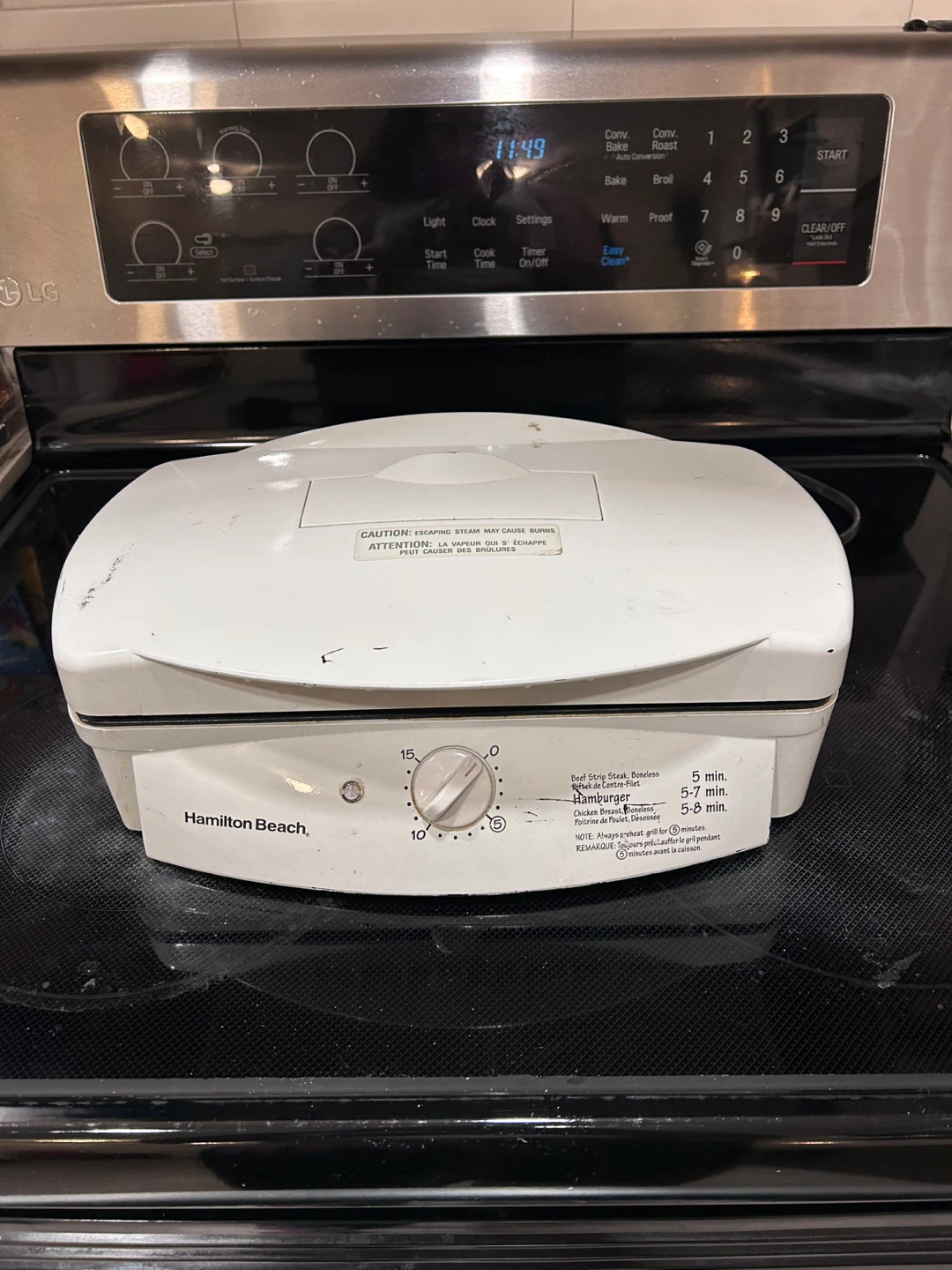 Hamilton Beach Electric Grill