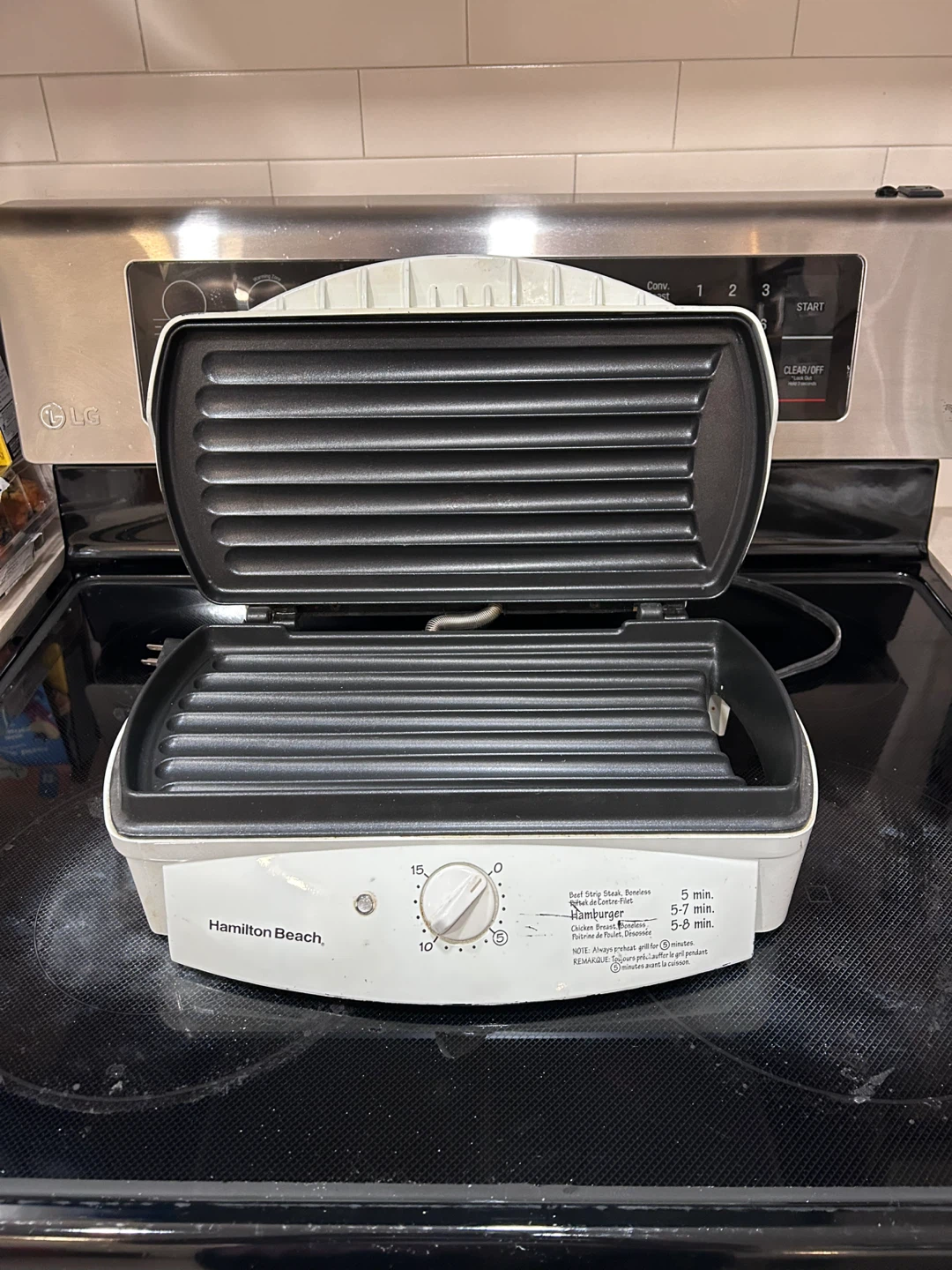 Hamilton Beach Electric Grill - photo 2