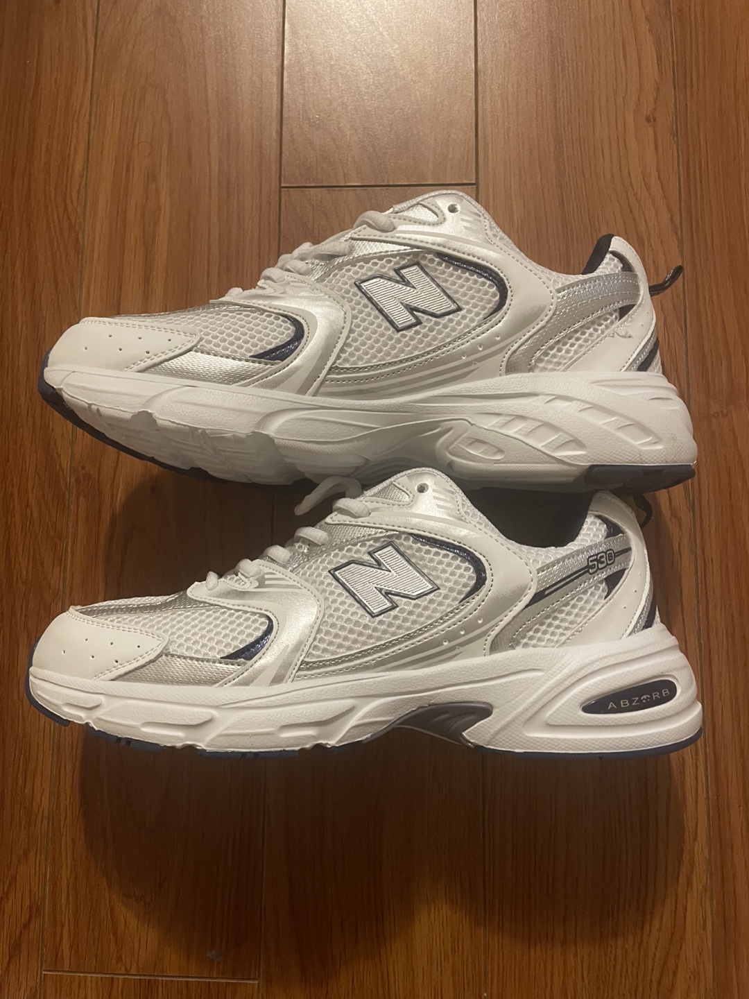 New Balance 530 Running Shoes - White/Silver - photo 3