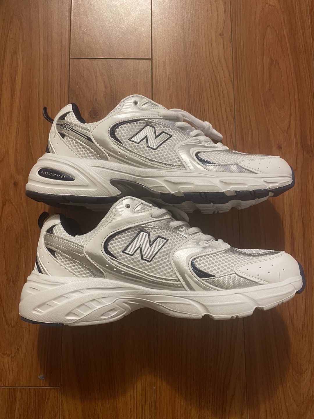 New Balance 530 Running Shoes - White/Silver - photo 2