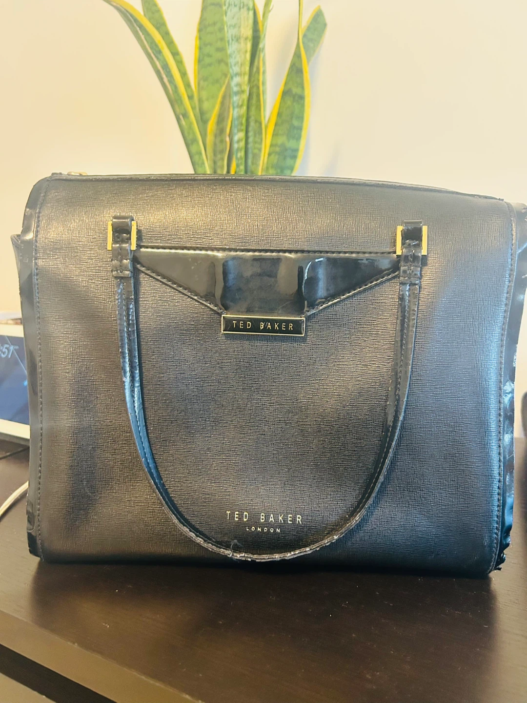 Ted Baker London Black Tote Bag
