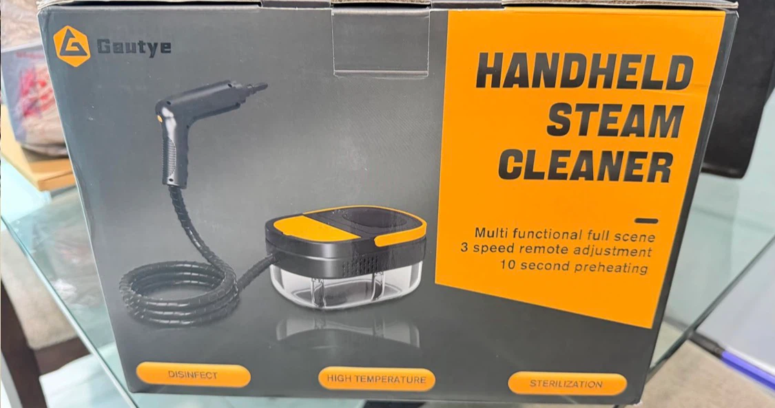Limpiador a vapor portátil Gautye con 15 accesorios - photo 3