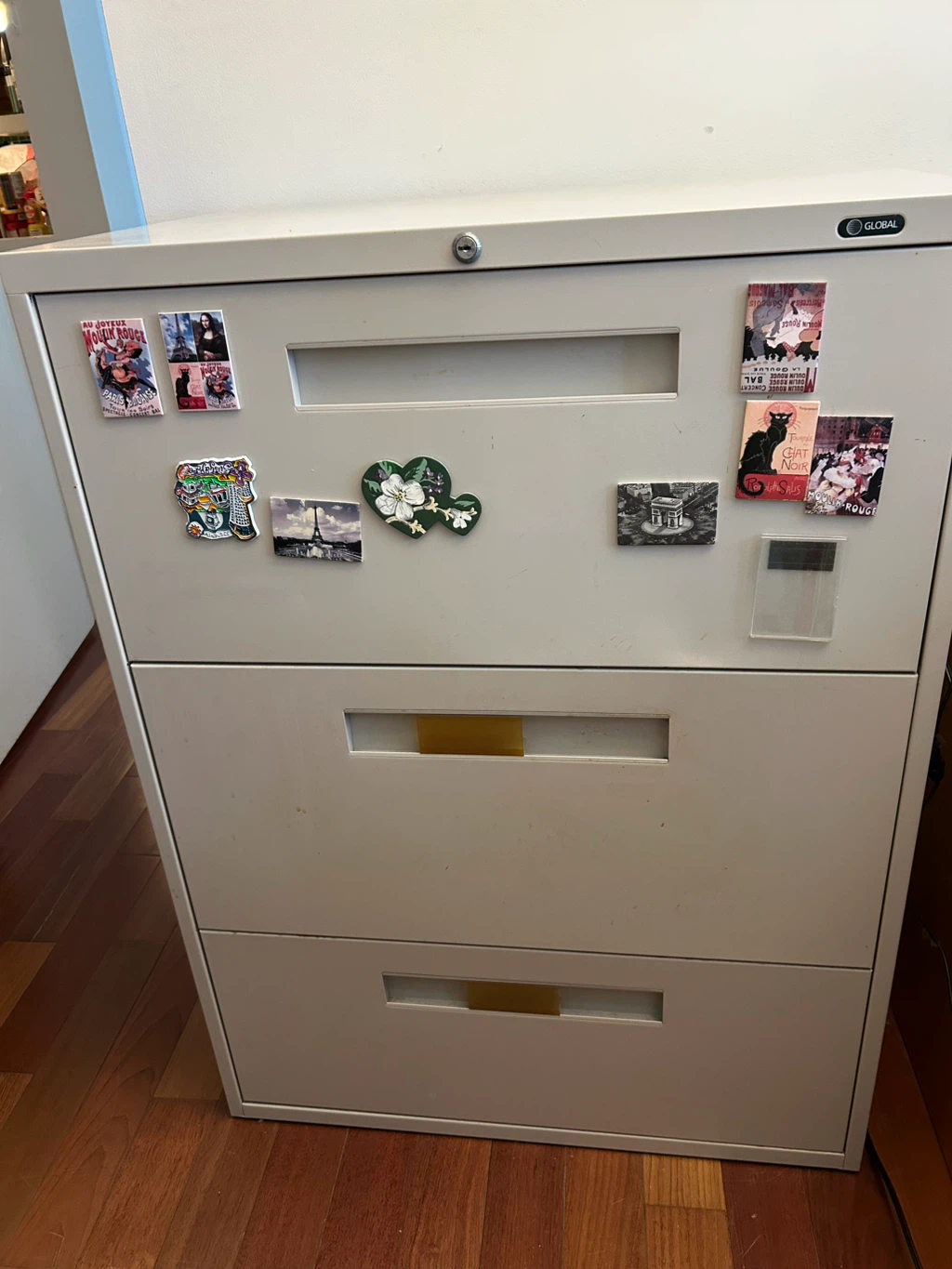 Global 3-Drawer Filing Cabinet