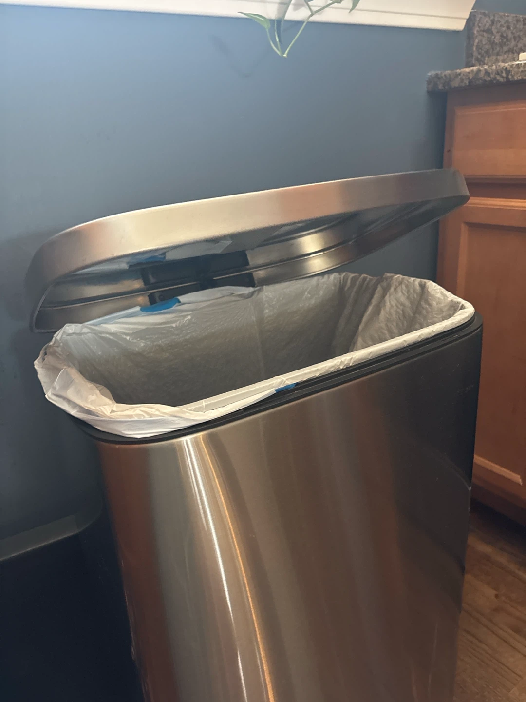 Stainless Steel Step Trash Can - photo 2