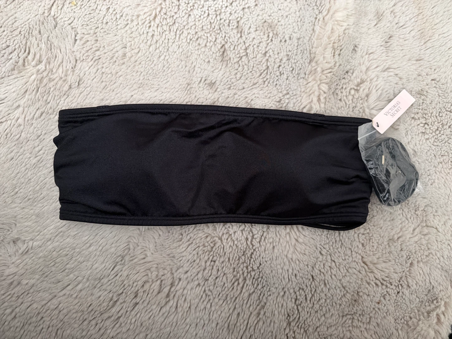 Victoria's Secret Black Strapless Bikini Top - photo 2