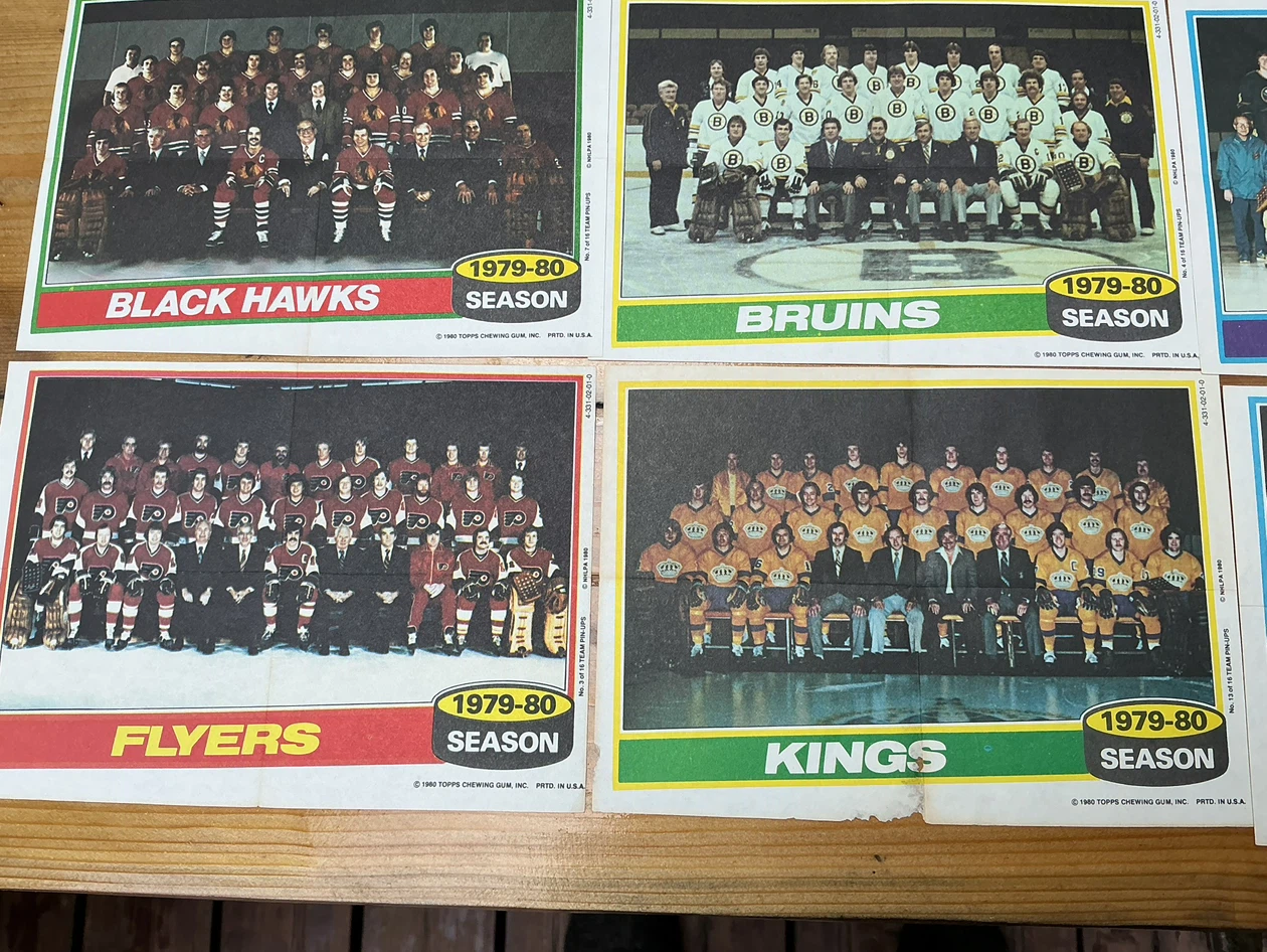 6. 1979-80 NHL TEAM Photos ! - photo 3