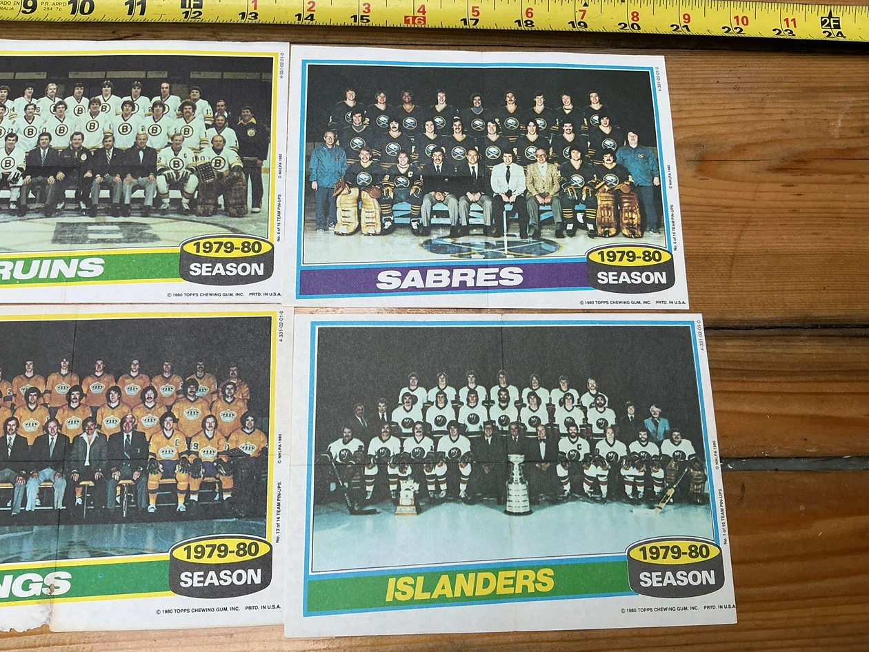 6. 1979-80 NHL TEAM Photos ! - photo 4