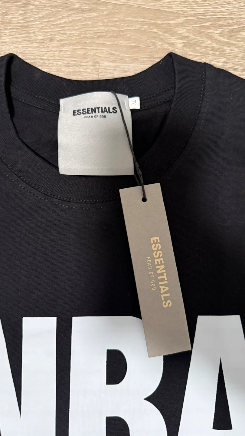 Essentials NBA T-Shirt Black - photo 2